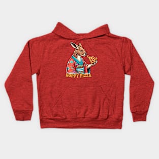 Pizza kangaroo Kids Hoodie